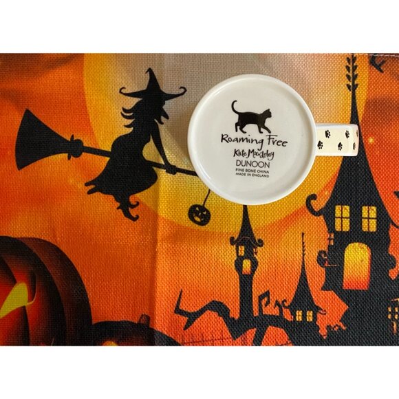 Dunoon Roaming Free Kate Mawdsley Fine Bone China Cat Mug Made In England NEW - Picture 6 of 6